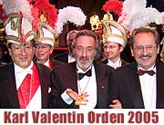 A bisserl was geht immer. Karl-Valentin Orden 2005 der Münchner Narrhalla geht am 14.1.2005 an Regiseur Helmut Dietl (Foto: Martin Schmitz)